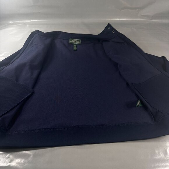 LRL Lauren Jacket Womens Active Ralph Lauren Full Zip Pockets Athletic Navy Blue - Picture 12 of 16